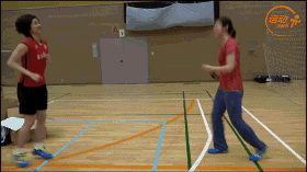 杜杜东京羽球之旅花絮栗原文音训练步伐源自中国